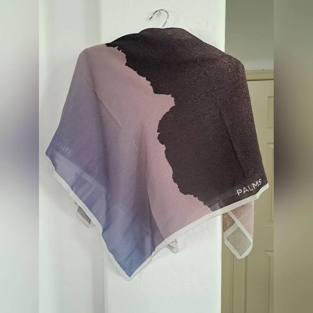 Gradient Chiffon Scarf 35